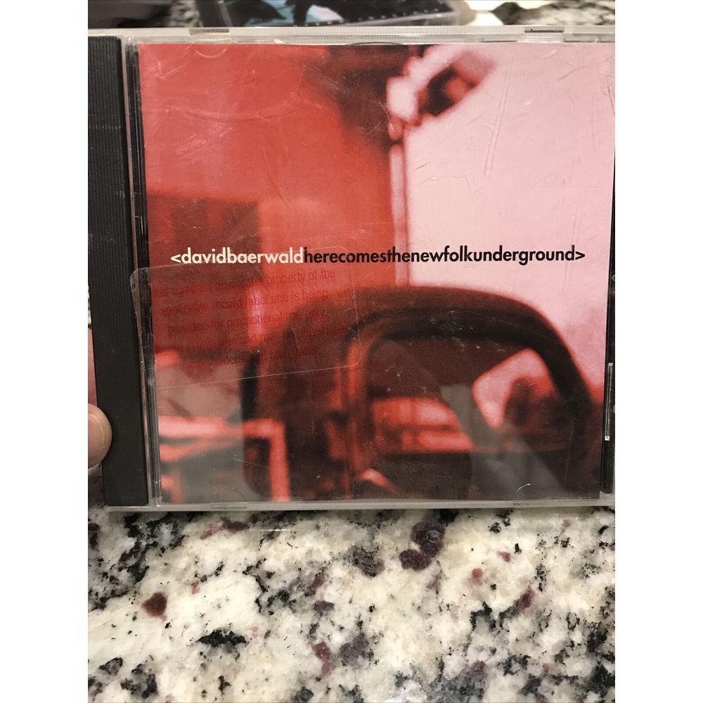 David Baerwald Here Comes The New Folk Underground Music CD Country Rock‎ 2002